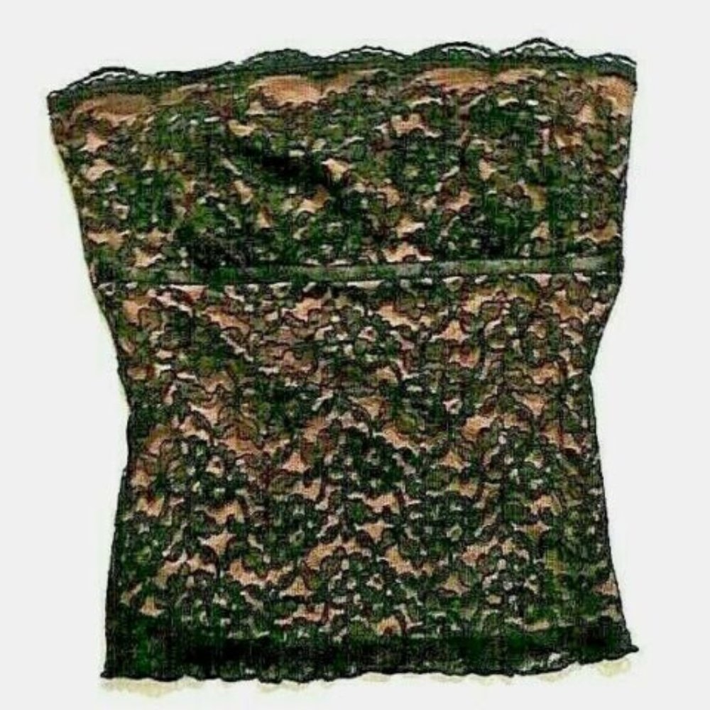 TRIXXI BLACK LACE CAMI TOP